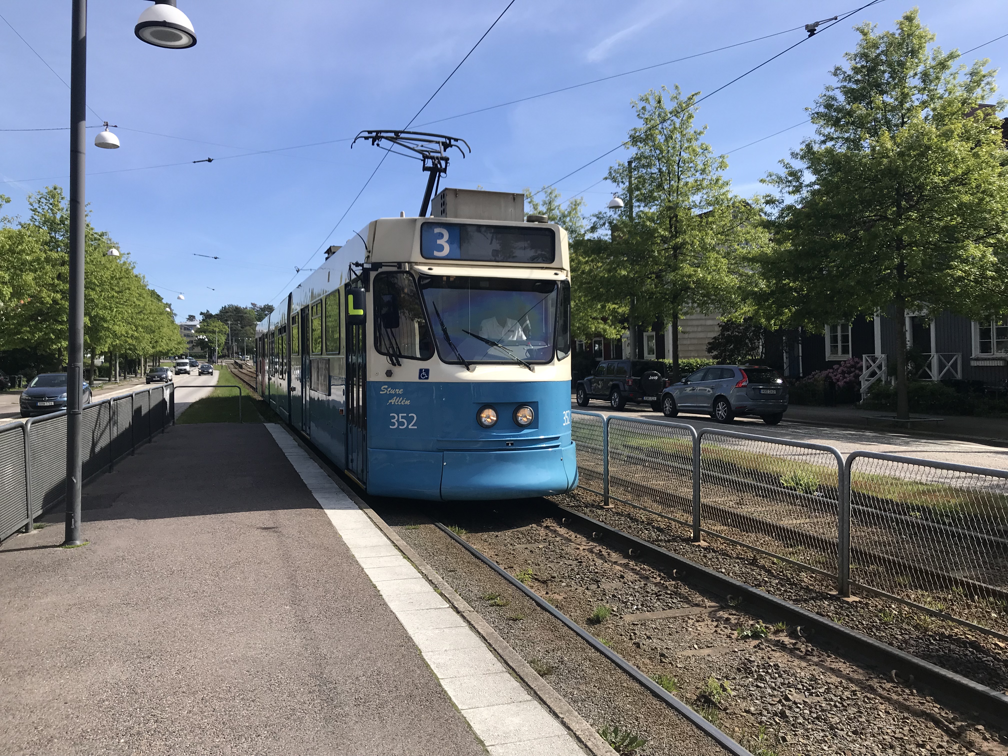 Göteborgs spårvägar is part of the public transport system organised by Göteborgs spårvägar. Gothenburg, Sweden